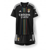 Benfica Gostujuci Dres za djecu 2023-24 Kratak Rukav (+ Kratke hlače)